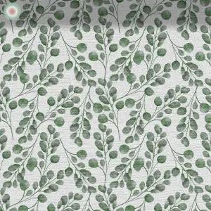 Blätteranordnung auf Weiß