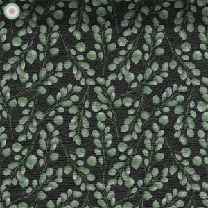 Leaf Arrangement on Black