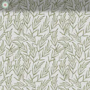 Leaf Pattern on White