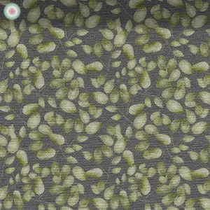 Green Leaves on Dark Grey