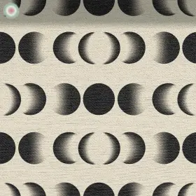 Monochrome Moon Phases beige