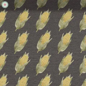 Corncobs on Dark Earth Brown