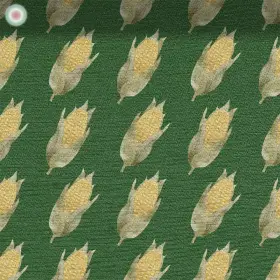 Corncobs on Green