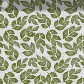 Natural Leaves on White