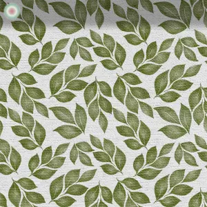 Natural Leaves on White