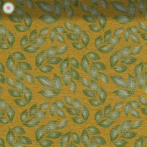 Natural Leaves on Ocher