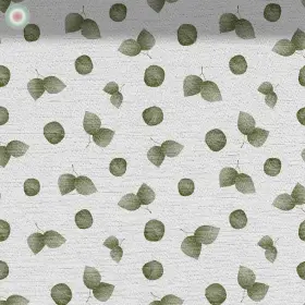 Green Leaves on White