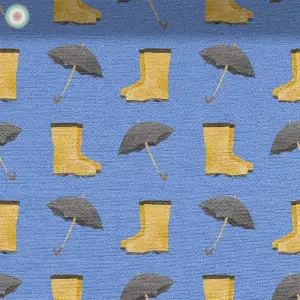 Umbrella and Boots Charm