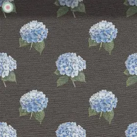 Hydrangeas on Dark Brown