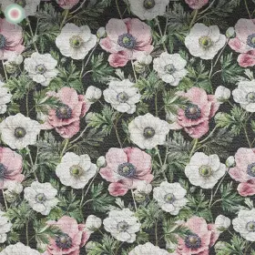 Delicate Blossom Splendor on Black