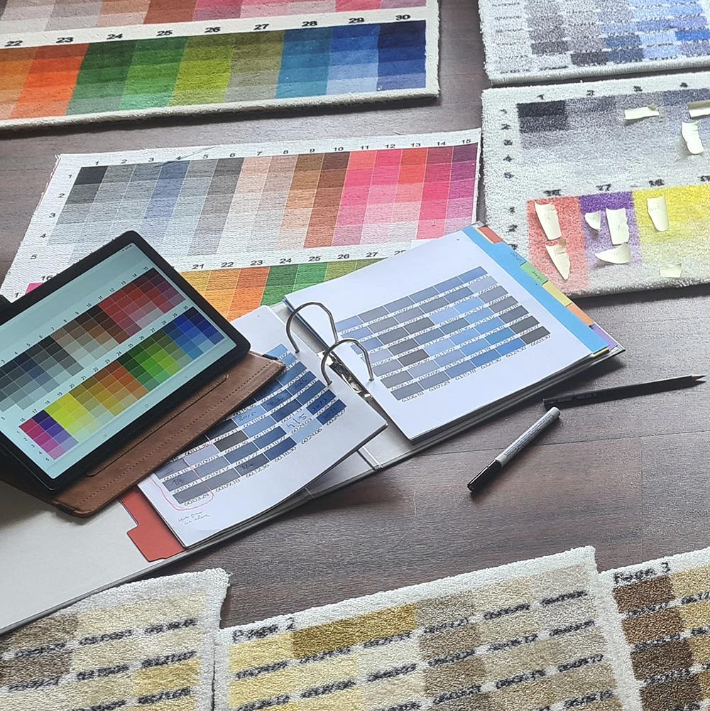 Carpet colors digital & classic