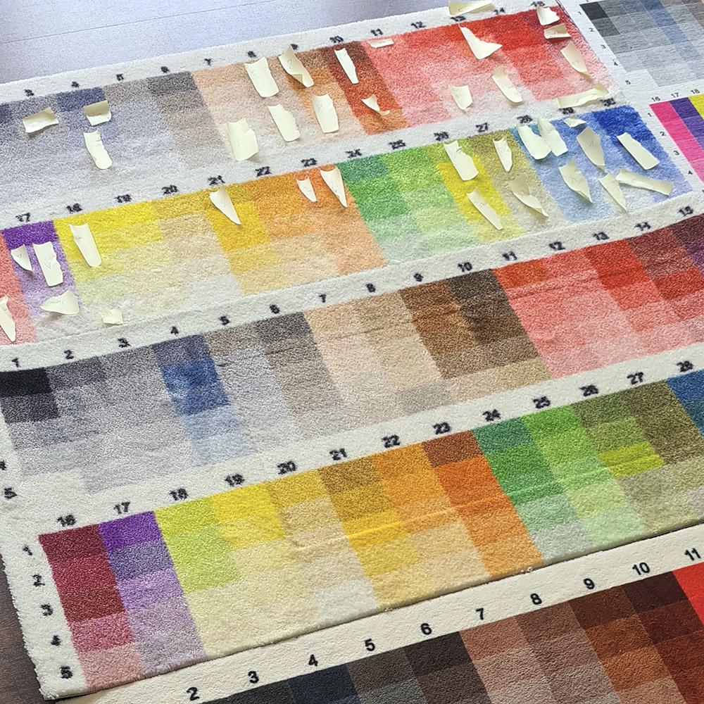 Carpet colors yellow sticky notes 2